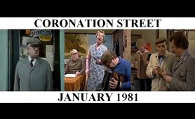 Coronation Street - January 1981